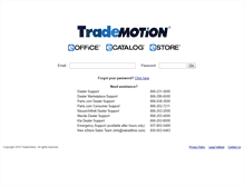 Tablet Screenshot of octane.trademotion.com